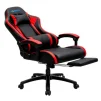 Cod. 1180 Silla Gamer Potenzza RGB Black/Red / Iluminaci&oacute;n RGB / Almohada cabeza y zona lumbar / reclinable 120&ordm; / Rotaci&oacute;n 360&deg; / Reposapi&eacute;s retr&aacute;ctil - 2