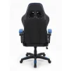 Cod. 1204 Silla Gamer Potenzza Black/Blue / Almohada cabeza y zona lumbar / reclinable 120&ordm; / Rotaci&oacute;n 360&deg; / Reposapi&eacute;s retr&aacute;ctil - 3