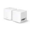 Cod. D:099 Sistema Wi-Fi 5 Mesh AC1300 MERCUSYS Halo H30G (2-Pack) / 1,3 Gbps / Téc.MU-MIMO &amp; Beamforming / P. Gigabit x2 / Control y confi. con APP / Conecta hasta 100 dispositivos / cubre hasta 260m² - 2