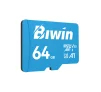 Cod. 317 Micro SD Biwin MS100 64GB&nbsp;/ Clase10, UHS-I, U3, V30, A1 / Up to 100MB/s / P/Drones, Videojuegos, C&aacute;maras Video grabaci&oacute;n 4K UHD - 1
