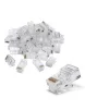 Cod.468 Conectores RJ45 (compatible todas las CAT) / (50 unidades) - 1