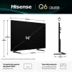 Cod. 127 Smart TV Hisense 98" 98Q6QG QLED 4K UHD / Google TV / FreeSync Premium / Dolby Vision / Dolby Audio / MEMC, AIPQ / Wi-FI 6, BT V5.3 / 4*HDMI 2.1, 2*USB / Control remoto por voz - 13