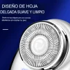 Cod. 1044 Mini Afeitadora Hyundai PHT-051 BK / 2W / 3D / Bat. 220 mAh / USB-C / Carga 1H, Uso 30 min. / peso 60g / pantalla indicador de carga - 7