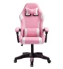 Cod. 1173 Silla Gamer ENV Aphrodite Pink / Almohada cabeza y zona lumbar / Rotaci&oacute;n 360&deg; / Respaldo reclinable 180&ordm; - 1