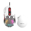 Cod. GX:172 Mouse XTRIKE ME GM-316W /  2 conver desmontables / 7200DPI / Iluminación RGB (13 efectos) / Interfaz USB / cable: 1.5mt. / 6 botones - 2