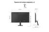 Cod. 131 Monitor LG 27U411A-B 27", IPS, FHD, 120Hz / &nbsp;HDR10 y sRGB 99% (t&iacute;p.) / Black Stabilizer / Dynamic Action Sync / HDMI 2.0, VGA / Dise&ntilde;o sin bodes / Base delgada / compatible VESA - 19