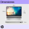 Cod. H:1728 HP 15-fd0276la / Intel&reg; Core&trade; i7-1355U 13va. Gen. / 16GB / 1 TB PCIe&reg;&nbsp;NVMe&trade;&nbsp;/ 15.6" FHD / FreeDOS / Teclado Espa&ntilde;ol num&eacute;rico / Gold-Silver - 8