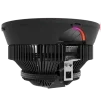 Cod. B:118  Ventilador para CPU GAMEMAX GAMMA 200 /Efecto de luz Rainbow ARGB / Parte inferior de cobre / PWM de 4 pines / Compatible con procesadores Intel  LGA 1700 y AMD AM4/AM3 - 6