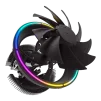 Cod. B:118  Ventilador para CPU GAMEMAX GAMMA 200 /Efecto de luz Rainbow ARGB / Parte inferior de cobre / PWM de 4 pines / Compatible con procesadores Intel  LGA 1700 y AMD AM4/AM3 - 5