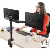 Cod. 170 Soporte de Escritorio para 2 monitores KLIPXTREME KPM-310 de 13 a 32" / rotaci&oacute;n de 360&deg; / Inclinaci&oacute;n de movimiento completo 90&deg;&nbsp;/ Ajustable en mesa / Compatible VESA: 75x75 y 100x100 / black - 3