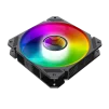 Cod. V:259 Ventilador GAMEMAX FN-12Rainbow-C9-Infinity / Luces ARGB LED de efecto infinito / FAN120mm / Conector: Molex + 3 Pines 5V / Compatible AURA SYNC - 2