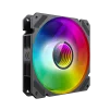 Cod. V:259 Ventilador GAMEMAX FN-12Rainbow-C9-Infinity / Luces ARGB LED de efecto infinito / FAN120mm / Conector: Molex + 3 Pines 5V / Compatible AURA SYNC - 4