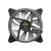 Cod. V:159 Ventilador GAMEMAX FN-12Rainbow-Q-Infinity / Luces ARGB LED de efecto infinito / FAN120mm / Conector: Molex + 3 Pines 5V / Compatible AURA SYNC - 7