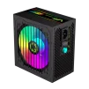Cod. G:138 Fuente de Poder GAMEMAX VP-700-RGB / interruptor ECO (ON/OFF) / Certificado 80 Plus Bronze /700Watts/12CM Ventilador RGB/ATX P/PC - 6