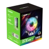 Cod.152 COOLER CPU GAMEMAX ICE BLADE ARGB / ARGB Infinito / TDP: 190W / doble anillo 120mm / 4*Heatpipes cobre / Compatible: Intel LGA1700/115X/1200, AMD AM5/AM4 / PWM 4 pines - 10
