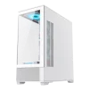 Cod, G:253 Case GAMEMAX VISTA AW blanco / ATX / lateral y frontal vidrios templados / marco metálico de acero / Incluye 6*fan ARGB (3*fan inversos y 3*fan normales) + Controlador V4.0 ARGB HUB PWM WH y control remoto / 1*USB3.0 + 1*USB2.0 + 1*USB tipo-C / - 6