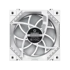Cod. V:293 Kit Ventiladores PC GAMEMAX FN12A-S3I WH / 3*FAN120mm conectado en cadena / Luces ARGB efecto infinito 26LED (8+18 C/U) / PWM de 4 pines (M/F) / Aura 3 pin 5V (M/F) - 13
