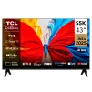 Cod. 115 Smart TV TCL 43S5K 43" QLED FHD / Google TV / HDR 10 / Dise&ntilde;o Slim, Bisel Met&aacute;lico / 2*HDMI, 1*USB / Wi-FI + BT 5.0 / Dolby Audio / Control remoto por voz Google - 1