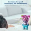 Cod. 1195 Mini Ventilador Recargable USB / Forma de Oso - 4