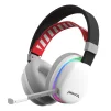 Cod. K:100 Headphone Monka Echo HG9069W Wireless 2.4G &amp; Bluetooth 5, Cableado AUX3.5mm / Iluminación RGB (estatica) / Micrófono omnidireccional extraíble /  Batería: 1000mAh / Compatible: PC, Android, Mac OS,IOS,PS4,PS5,XBOX ONE - 1