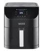 Cod. 1076 Freidora de aire MARVO HAF-128 / 8.0 Litros / 80°C A 200°C / Ban. antiadherente / 1700W / Pantalla LED y controles táctil ( 7 prog. Pre-Instalada) Alarma y Apag. Auto. - 1