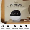 Cod. 230 Amazon Echo Spot Despertador Smart con Alexa / pantalla t&aacute;ctil 2.83" con Reloj personalizable / Parlante 1.73&rdquo; (sonido vibrante) / Wifi / Bluetooth / Color Blanco Glaciar - 2