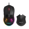 Cod. GX:184 Mouse Gaming XTRIKE ME GM-316 Negro / 7200DPI / Iluminación RGB (13 efectos) / Interfaz USB / cable: 1.5mt. / 6 botones / 2 conver desmontables - 1