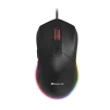 Cod. GX:184 Mouse Gaming XTRIKE ME GM-316 Negro / 7200DPI / Iluminación RGB (13 efectos) / Interfaz USB / cable: 1.5mt. / 6 botones / 2 conver desmontables - 3