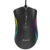 Cod. GX:188  Mouse Gaming XTRIKE-ME GM-226 / Driver Programable / Iluminación RGB (13 Efectos) / USB, Cable trenzado:1.5 mt. / 7200 DPI / 7 botones - 1