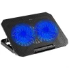 Cod. 476  Base de Enfriamiento P/Laptop XTRIKE ME FN-818 / hasta 17&quot; / 2 Ventiladores Led Azul / 2 Puertos USB / 5 niveles ajustables / Soporte extra para celular - 2