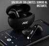 Cod. 132 Aud&iacute;fonos AOC ACT1501BK / Bluetooth&reg; 6.0 / Touch Intelligent / Cancelaci&oacute;n Activa ANC / Bat. 350mAh, USB-C - 2