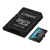 Cod. 318 Micro SD Kingston Canvas Go! Plus SDCG4 - 256GB / Clase10, UHS-I, U3, V30, A2 / 2en1 / 200MB/s / P/Gaming en m&oacute;viles, Drones,&nbsp;Grabaciones 4K UHD y dispositivos Android&trade; - 3