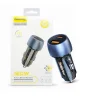 Cod. 268 Cargador P/Auto Pavareal CC72 120W Dual (Carga r&aacute;pida) / 2*Puertos PD+QC (USB-A + USB-C) - 1