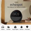 Cod. 229 Amazon Echo Spot Despertador Smart con Alexa / pantalla táctil 2.83&quot; con Reloj personalizable / Parlante 1.73” (sonido vibrante) / Wifi / Bluetooth / Color Negro carbon - 2