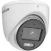 Cod. 261 Cámara con Micrófono Integrado HIKVISION ColorVU DS-2CE70DF0T-MFS / 2 MP / Imágenes a color 24horas / Tipo Domo / 3D DNR / Iluminación Inteligente 20 metros / Metal / IP67 / DC 12V - 2