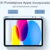 Cod. 146 Estuche Akkerds P/ iPad (A16) 11&ordf; Gen. 11" (2025) &amp; iPad 10&ordf; Gen. 10.9"(2022) / Protectora delgada de triple soporte / parte trasera TPU suave / Con porta L&aacute;piz / azul cielo - 4