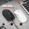 Cod. 289 Mouse XTRIKE-ME GM-314 BK / 7200 DPI / Driver Programable / Iluminación RGB (efectos dinamicos) / USB, Cable:1.5 mt. / 7 botones / Negro - 8