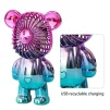 Cod. 1195 Mini Ventilador Recargable USB / Forma de Oso - 2