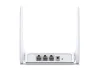 Cod.077 Router Wireless N TP-LINK MERCUSYS MW301R/ 300 Mbps/2.4GHZ/2 puertos LAN/ 1 Puerto WAN/ 2 Antenas omnidireccionales fijas 5dBi - 3