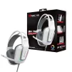 Cod. X:120 Headphone Stereo Gaming XTRIKE ME GH-712WH / Micrófono / luces RGB (estático) / jack 3.5mm + USB(LuzLED) / Compatible con PS4, PS5, Xbox One, PC / Cable trenzado 2.0 mt - 7