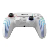 Cod. 073  Control de juegos Monka Contra GT-96 Wireless / BT 5.3 / Batería 1000mAh (10 horas) / vibración dual / Iluminación RGB / Panel táctil / puerto de audio 3,5mm / Compatible: PS4/PS3/Switch/Android/IOS13 - 2