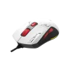 Cod. GX:172 Mouse XTRIKE ME GM-316W /  2 conver desmontables / 7200DPI / Iluminación RGB (13 efectos) / Interfaz USB / cable: 1.5mt. / 6 botones - 4