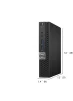 Cod. 226 CPU Dell Optiplex 3040 Micro (Off Lease) / Intel&reg; Core&trade; i5-6500T,&nbsp; 2.5GHz / 8GB DDR4 / 256GB SSD / Windows 11 Pro / Incl. teclado y Mouse USB - 4