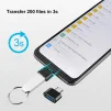 Cod. 1146 Adaptador OTG USB-A 3.0 (hembra) a USB-C (macho) / Transferencia de Datos, energia, audio - 3