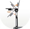 Cod. 1185 Soporte P/Proyector 3en1 (escritorio, pared, techo) con rosca 6,35mm (1/4") / Max. 5kg (11lbs)/ plegable / ajuste de 180&deg; / Metal - 6