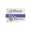 Cod. 309 Memoria Micro SD Dahua C100 / 512GB / Clase 10 V30 / escritura 85MB/s - 80MB/s lectura - 1