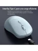 Cod. 298 Mouse Inal&aacute;mbrico ACER OMR268 BL / Dual (2.4G &amp; Bluetooth&reg; 5.2) / 1600 DPI / 4 botones / Dise&ntilde;o Ergon&oacute;mico / Bat. Recargable (500mAh) - 3