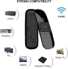 Cod. 1074 Control remoto por voz Air Mouse M8 / Mini teclado / IR/RF 2.4GHz / Bat. integrada / Compatible: Smart TV, Android TV, PC - 4