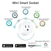 Cod. I:891 Enchufe Smart YX-WS01 / Encendido/Apagado Programable y funci&oacute;n de temporizador / 10A-100-240V 50/60Hz / Compatible con Alexa o Google Home / blanco - 5