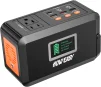 Cod.180 Banco de Energía HOWEASY 120W, 88WH/24 000mAh, P/laptop: 2*Tomas AC 110V / 2*puertos DC / 3*puertos USB-A (2*QC 3.0 carga rápida +1*5V/2.4A) / 1*USB-C 18W / Linterna LED / Peso 2.3 lbs - 2